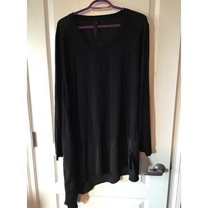 Plus Size Melissa McCarthy Seven7 Long Sleeve Top